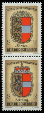 Österreich 1976 Nr 1522 30 SZdd postfrisch SENKR PAAR SD3AF42