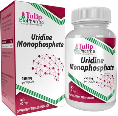 Uridine Monophosphate 250mg 60 Capsules