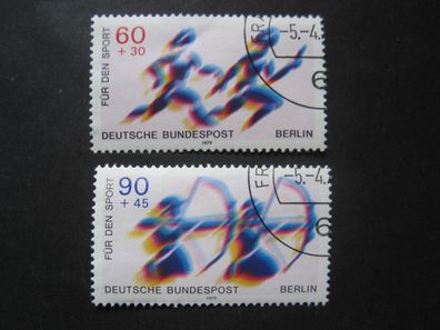 Berlin MiNr. 596-597 gestempelt (Y 923)