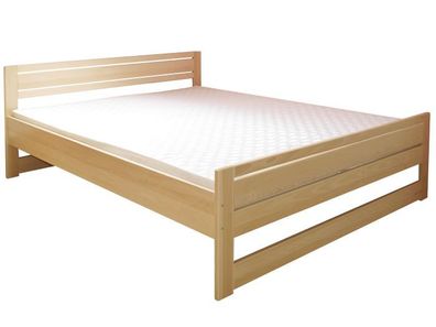 Jugendbett Buche massiv Vollholz natur 115, inkl. Lattenrost - Abmessung 180 x 2