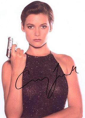 Original Autogramm CAREY LOWELL James Bond 007 - Lizenz zum Töten (COA)