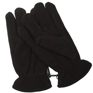 MFH Fleece Handschuhe Fingerhandschuhe schwarz, 3M™ Thinsulate Gr. S, M, L, XL, XXL