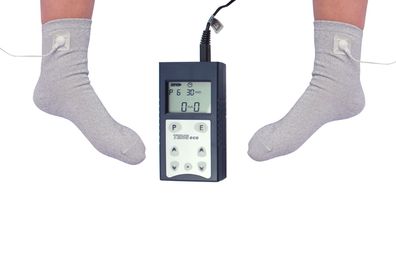 Stimex Stoffelektroden - Stimulationssocken -4 Größen * für Polyneuropathie, Diabete.