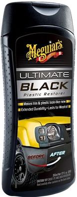 Meguiars Ultimate Black Dash Plastic Restorer Kunststoffpflege G15812EU 355ml