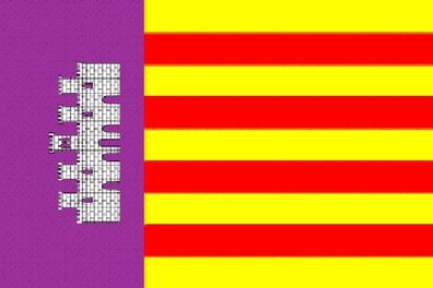 Fahne Flagge Mallorca Premiumqualität