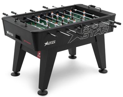 Hop-Sport Kickertisch Attack Tichfußball Kicker für Kinder und Erwachsene