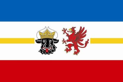 Fahne Flagge Mecklenburg-Vorpommern Premiumqualität