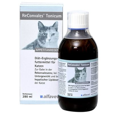 Alfavet ReConvales® Tonicum 280ml Diät-Ergänzungsfuttermittel für Katzen