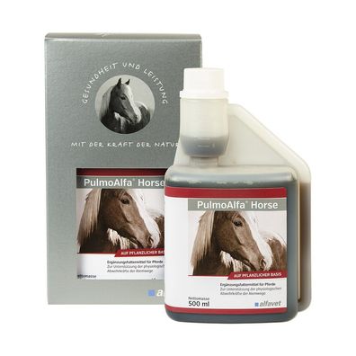 Alfavet PulmoAlfa Horse 500ml Ergänzungsfuttermittel für Pferde