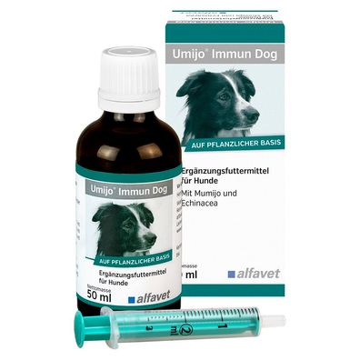 Alfavet Umijo® Immun Dog 50ml Ergänzungsfuttermittel für Hunde