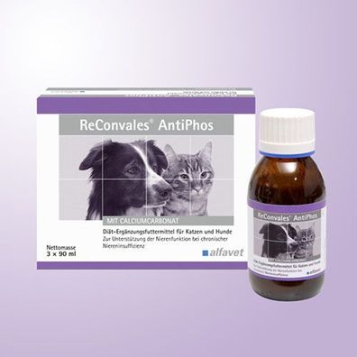 Alfavet ReConvales® AntiPhos 90ml für Hunde & Katzen