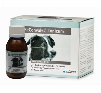Alfavet ReConvales® Tonicum 12 x 90ml Diät-Ergänzungsfuttermittel für Hunde