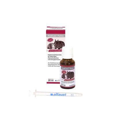 Alfavet RodiCare® PULMO 20ml für Zwergkaninchen & Meerschweinchen