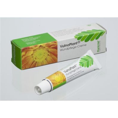VulnoPlant Wundpflegecreme 10g zum Auftragen auf die Haut für Tiere