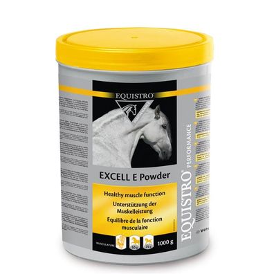 Equistro Excell E Powder 1000g Ergänzungsfuttermittel für Pferde