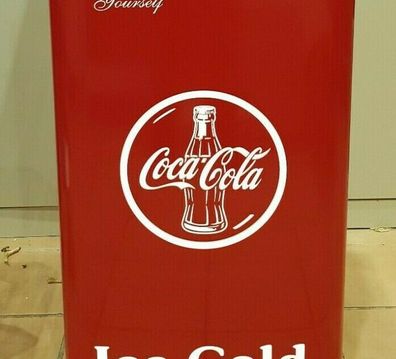 2 farbig z.B Coca Cola Kühlschrank Aufkleber Set 10 Cent 6 teilig Rot Weiss 