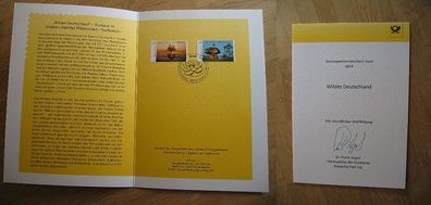 Deutsche Post Chef Dr. Frank Appel Autogramm & Sonderpostwertzeichen 2014!