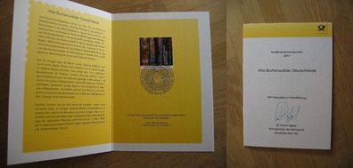 Deutsche Post Chef Dr. Frank Appel Autogramm & Sonderpostwertzeichen 2014!