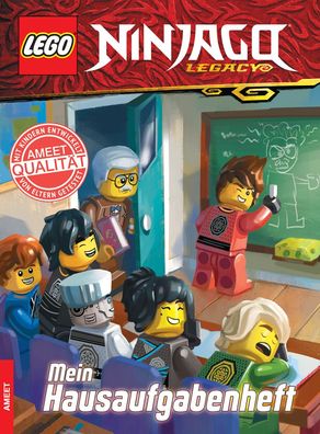 LEGO® Ninjago® – Mein Hausaufgabenheft Noten Stundenplan Ninja-Rätsel Schule