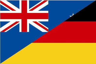 Fahne Flagge Neuseeland-Deutschland Premiumqualität