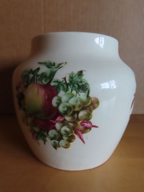 Keramik Topf mit 4 unterschiedlichen Obstmuster KW Dehme/ ca.11cm H