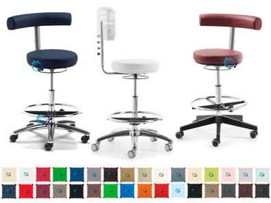 extra hoch: Mayer Funktions-Drehstuhl 1281 myQUIZZ, option. 3D-Sitz