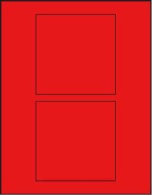 Lindner d-box 2802 - 2 Fächer - Standard / rote Einlage