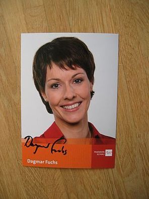 BR Fernsehmoderatorin Dagmar Fuchs - handsigniertes Autogramm!!!