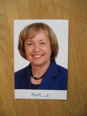 MdB CDU Prof. Dr. Maria Böhmer - handsigniertes Autogramm!!!