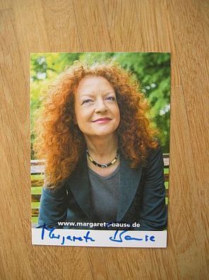 Bayern Die Grünen Politikerin Margarete Bause - handsigniertes Autogramm!!!