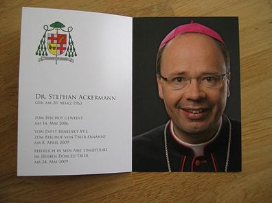 Bischof von Trier Dr. Stephan Ackermann - Gebetskarte!!!