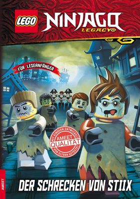 LEGO® Ninjago ®Der Schrecken von Stiix Gruselparty Helden Buch Leseanfänger