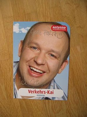 Antenne Niedersachsen Moderator Verkehrs-Kai - handsigniertes Autogramm!!!