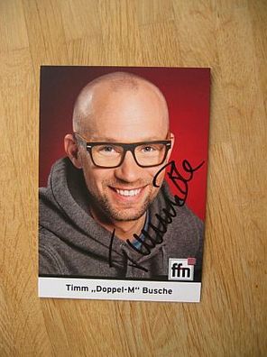 FFN Moderator Timm Doppel-M Busche - handsigniertes Autogramm!!!
