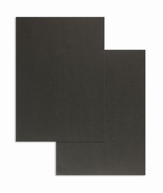 100 Farbiges Briefpapier Schwarz 210x297 mm (DIN A4)