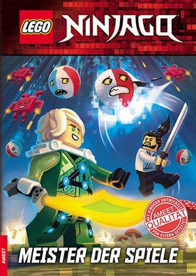 LEGO® Ninjago® – Meister der Spiele Abenteuer Buch Lloyd Cole Kai Jay Zane Nya
