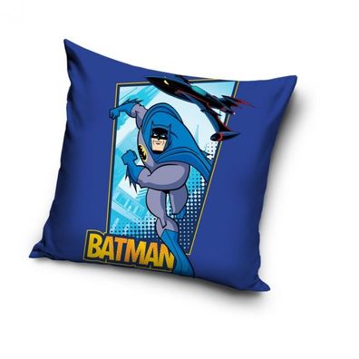 Batman Kopfkissenbezug 40x40cm DC Comics Superheld Pillowcase Kissenbezug NEU