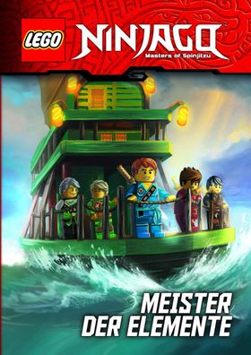 LEGO® Ninjago™ Die Meister der Elemente Ninja Helden Meister Chen Zane Erstleser