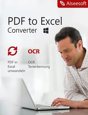 PDF to Excel Converter - Aiseesoft - Download Version - ESD - OCR - Windows