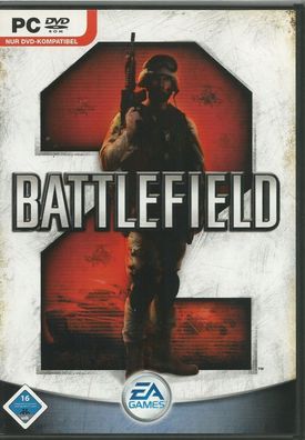 Battlefield 2 (PC, 2005, DVD-Box) komplett mit Anleitung - Neuwertig