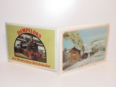 11 Ansichtskarten - Postkarten - Dampfloks der Deutschen Reichsbahn