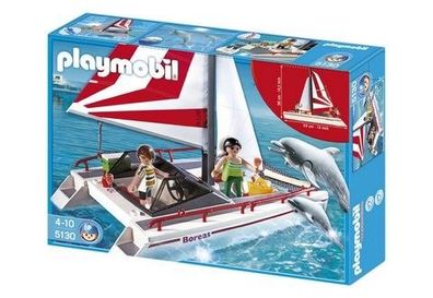 Playmobil 5130 Katamaran mit Delfinen