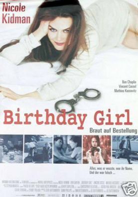 Birthday Girl - Filmplakat A1 84x60cm gerollt