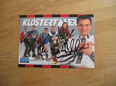 Grand Prix der Volksmusik Klostertaler - handsignierte Autogramme!!!