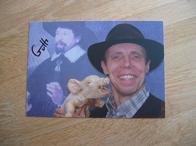 Körperwelten Plastinator Gunther von Hagens - handsigniertes Autogramm!!!