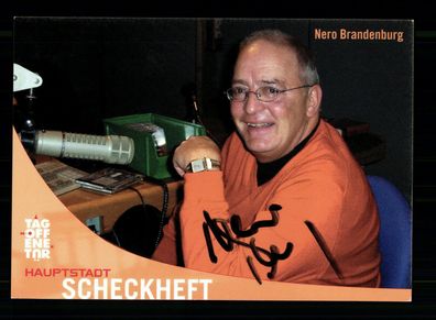 Nero Brandenburg Autogrammkarte Original Signiert + F 10699