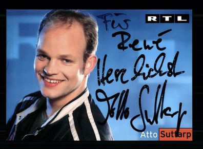 Atto Suttarp RTL Autogrammkarte Original Signiert + F 10703