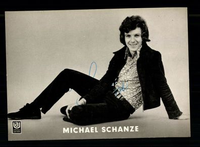Michael Schanze Autogrammkarte Original Signiert + F 10776