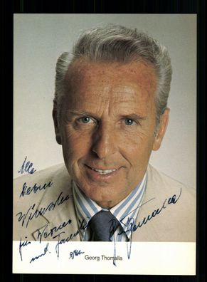 Georg Thomalla Autogrammkarte Original Signiert + F 7908