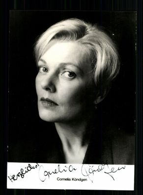Cornelia Köndgen Rüdel Autogrammkarte Original Signiert + F 8051